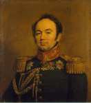 Dawe George Portrait of Arseny A. Zakrevsky 1783-1865 replica of the 1820 portrait  - Hermitage